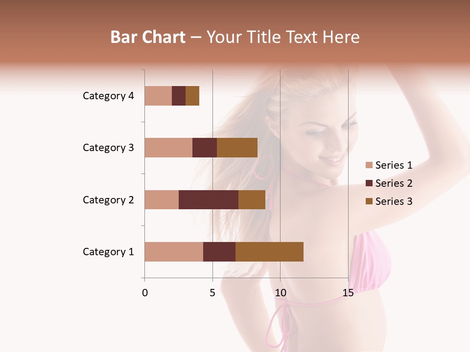 Girl Sunny Cute PowerPoint Template