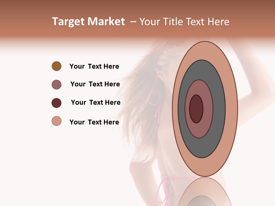 Girl Sunny Cute PowerPoint Template