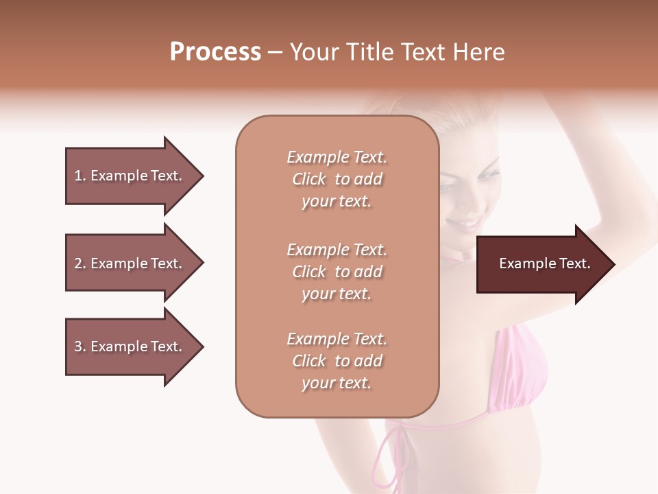 Girl Sunny Cute PowerPoint Template