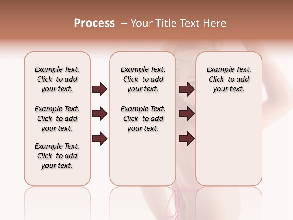 Girl Sunny Cute PowerPoint Template