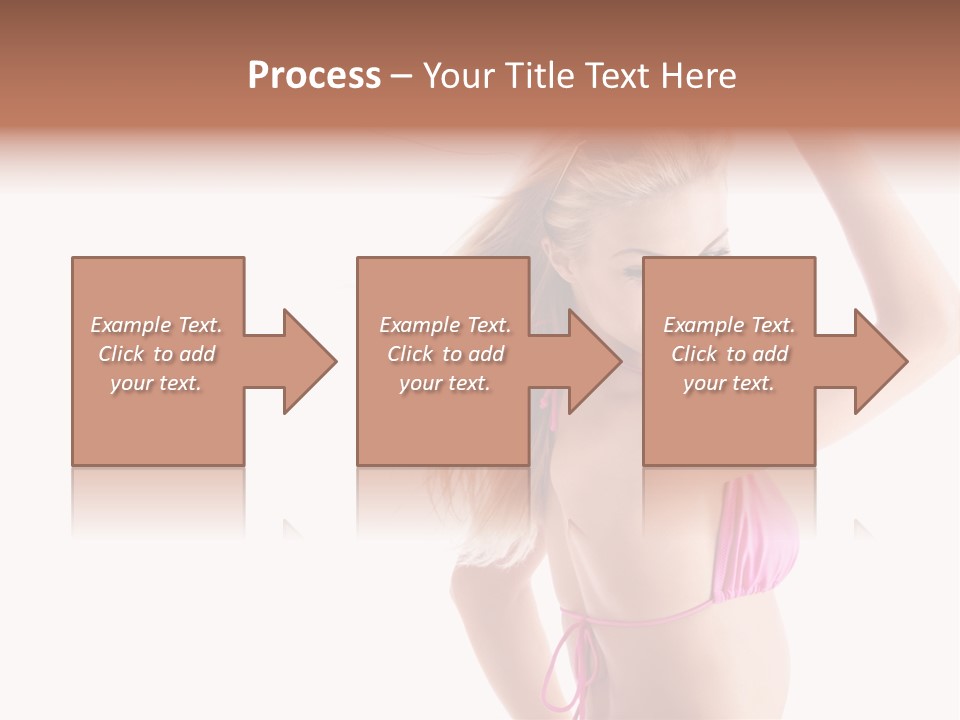 Girl Sunny Cute PowerPoint Template