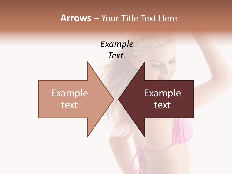 Girl Sunny Cute PowerPoint Template