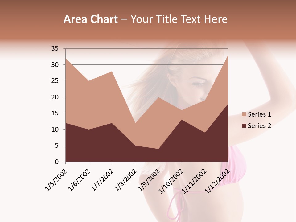 Girl Sunny Cute PowerPoint Template