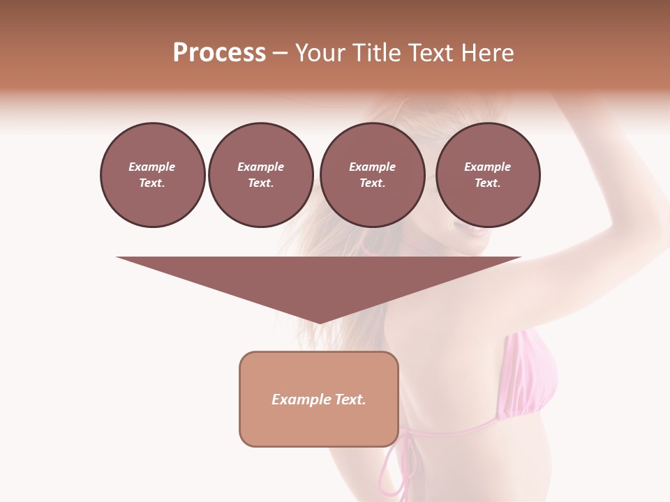 Girl Sunny Cute PowerPoint Template