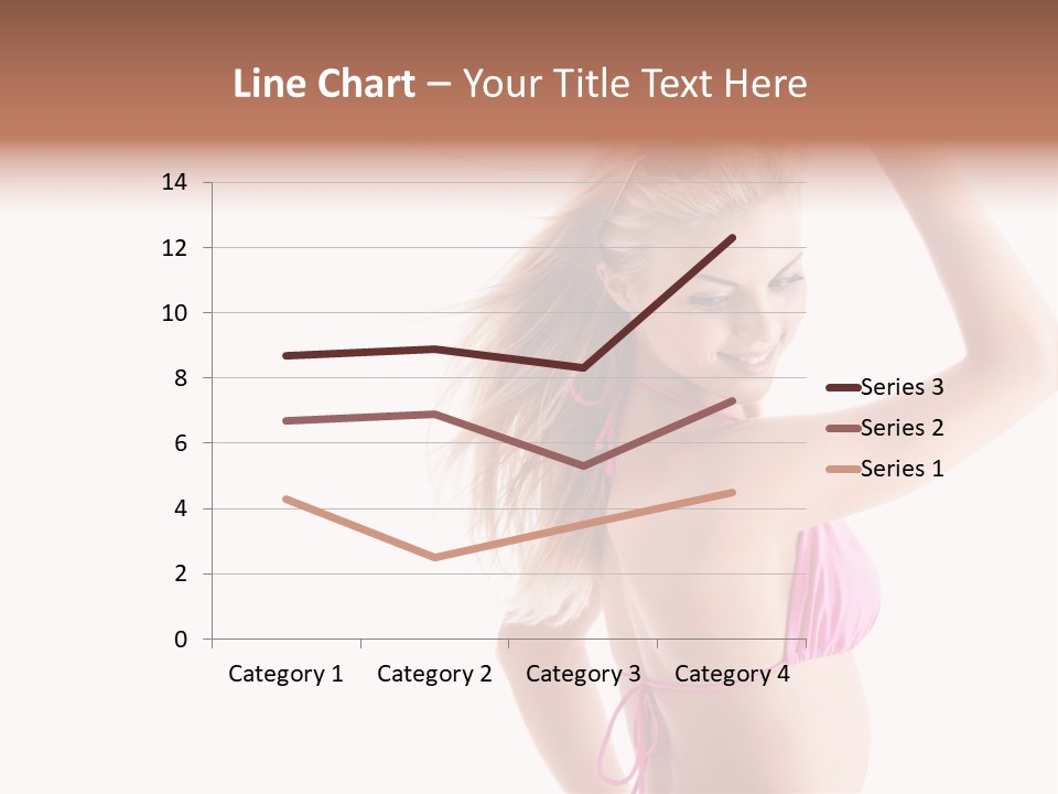 Girl Sunny Cute PowerPoint Template