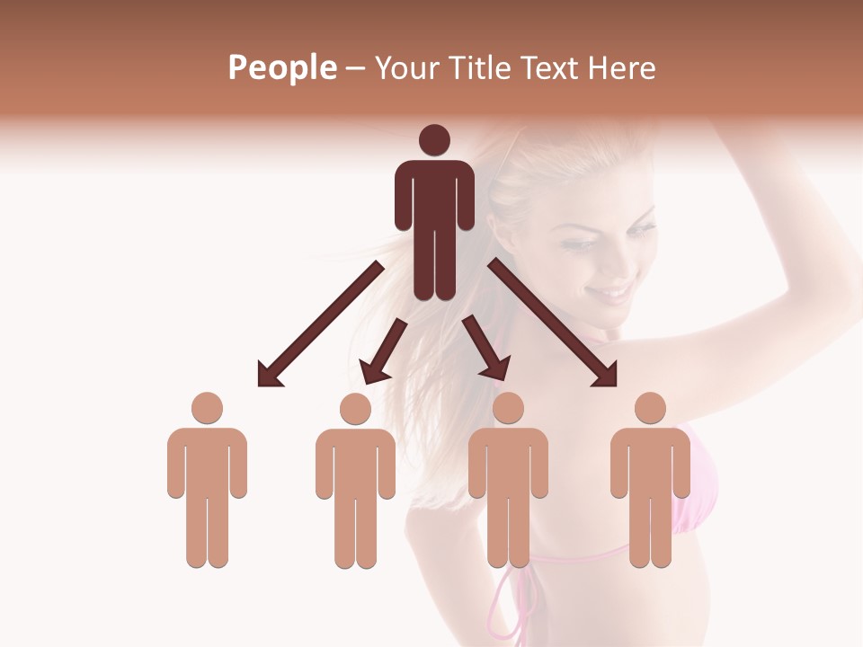 Girl Sunny Cute PowerPoint Template