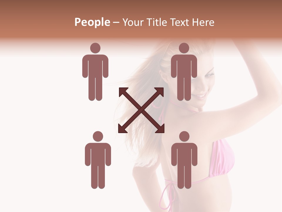 Girl Sunny Cute PowerPoint Template