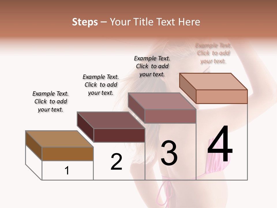 Girl Sunny Cute PowerPoint Template