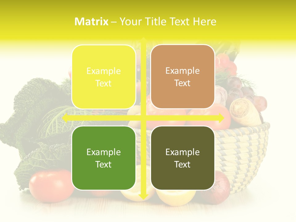 Nutrients Fresh Garlic PowerPoint Template