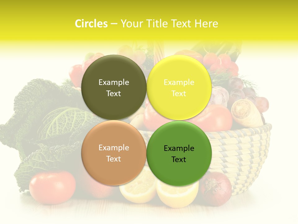 Nutrients Fresh Garlic PowerPoint Template