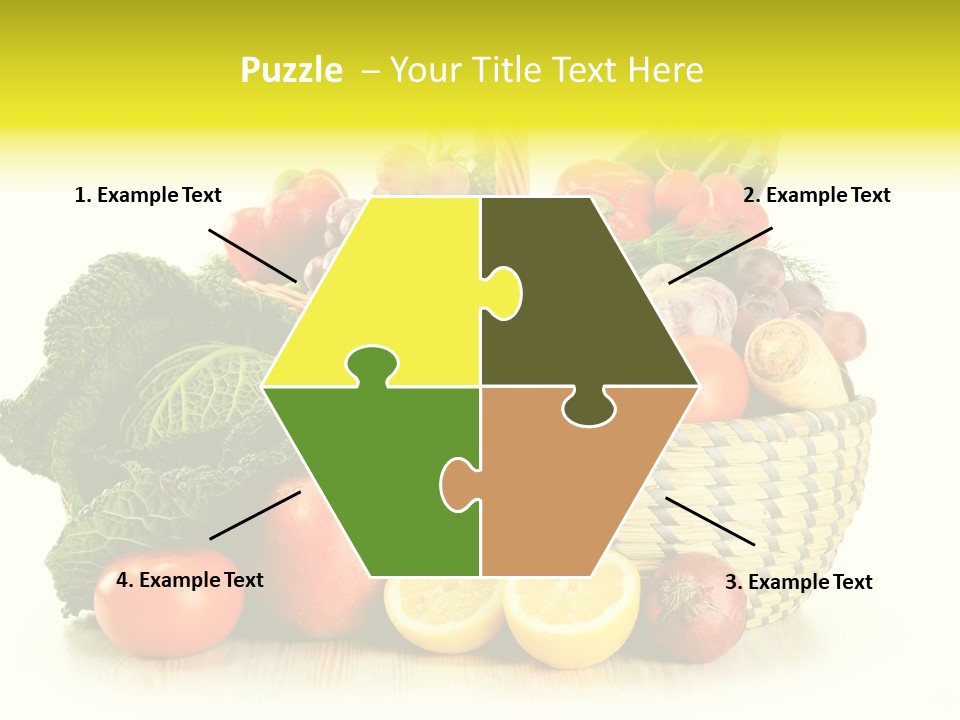 Nutrients Fresh Garlic PowerPoint Template