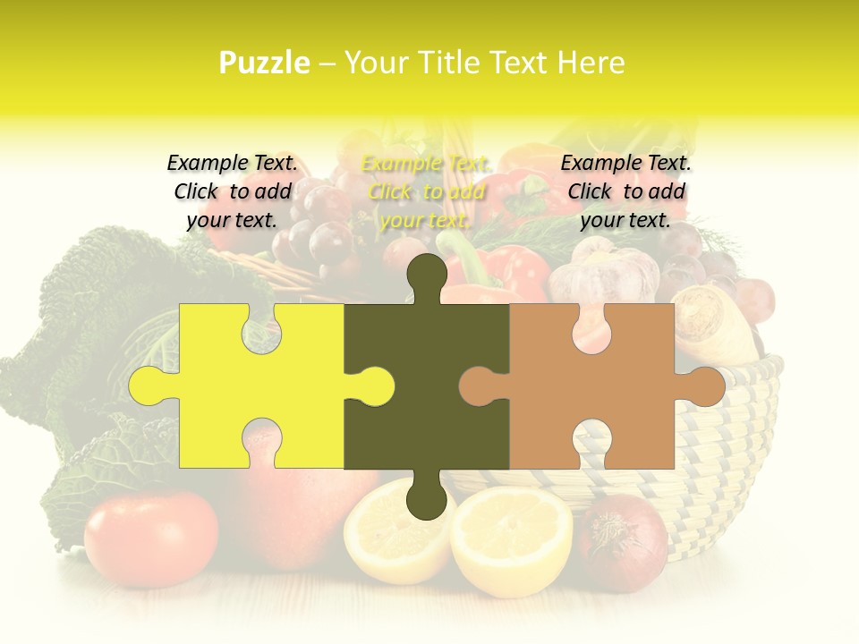 Nutrients Fresh Garlic PowerPoint Template