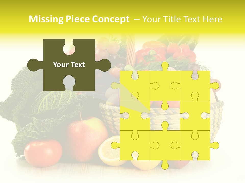 Nutrients Fresh Garlic PowerPoint Template