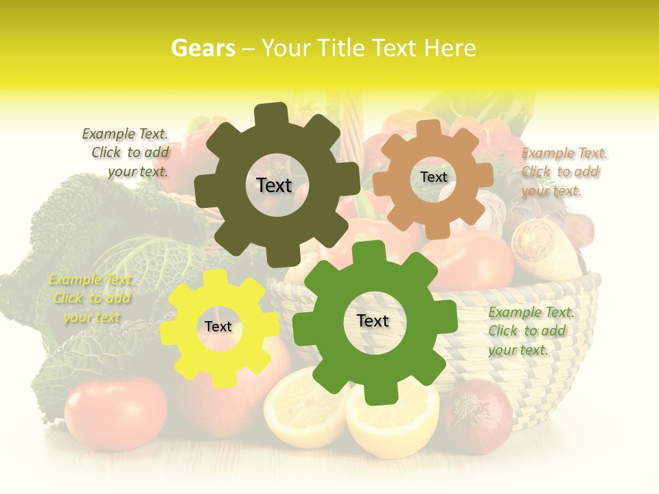 Nutrients Fresh Garlic PowerPoint Template