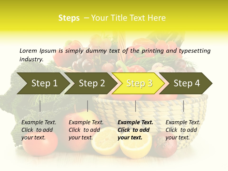 Nutrients Fresh Garlic PowerPoint Template