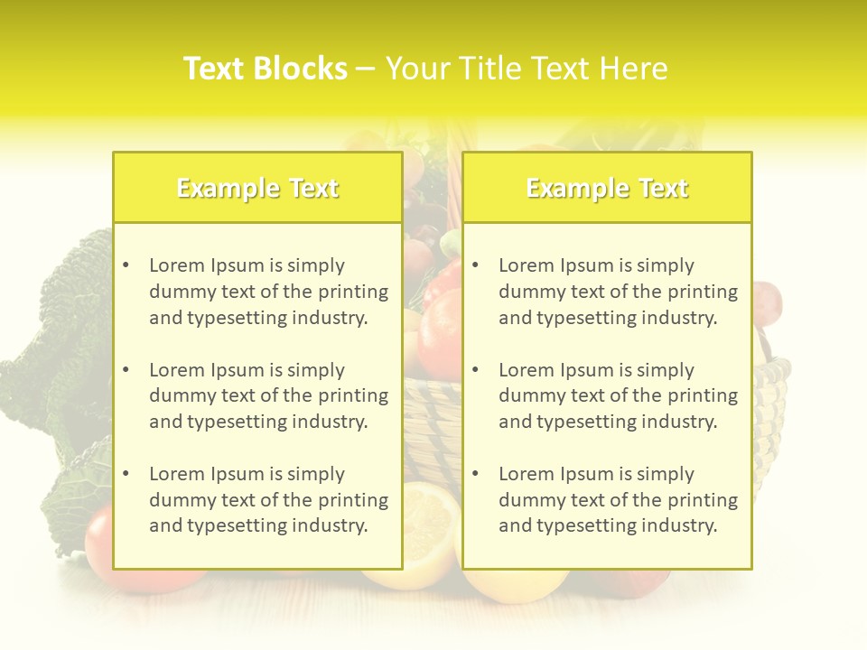 Nutrients Fresh Garlic PowerPoint Template