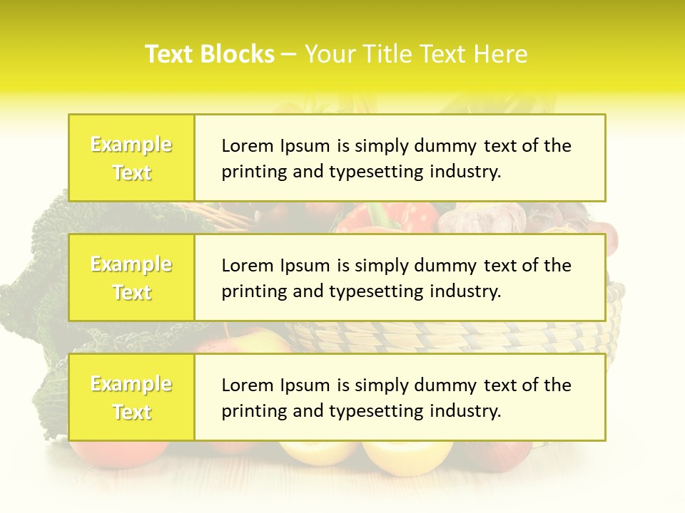 Nutrients Fresh Garlic PowerPoint Template