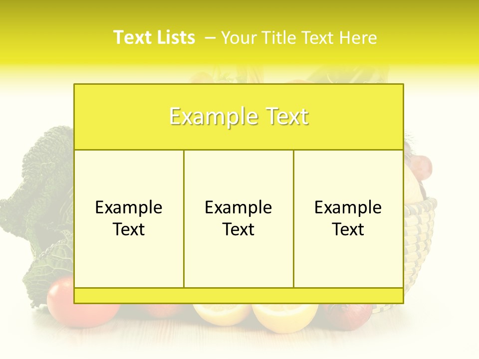 Nutrients Fresh Garlic PowerPoint Template