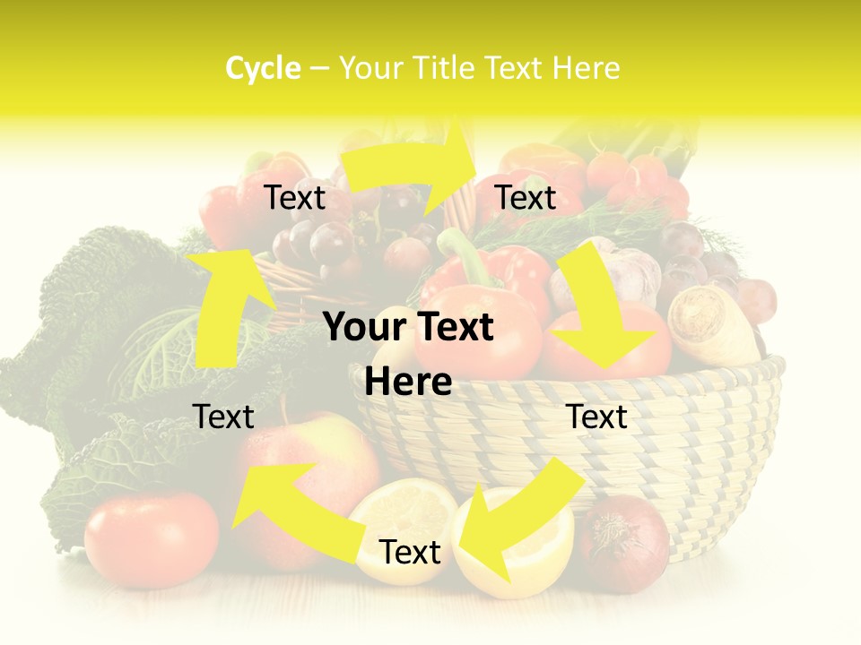 Nutrients Fresh Garlic PowerPoint Template