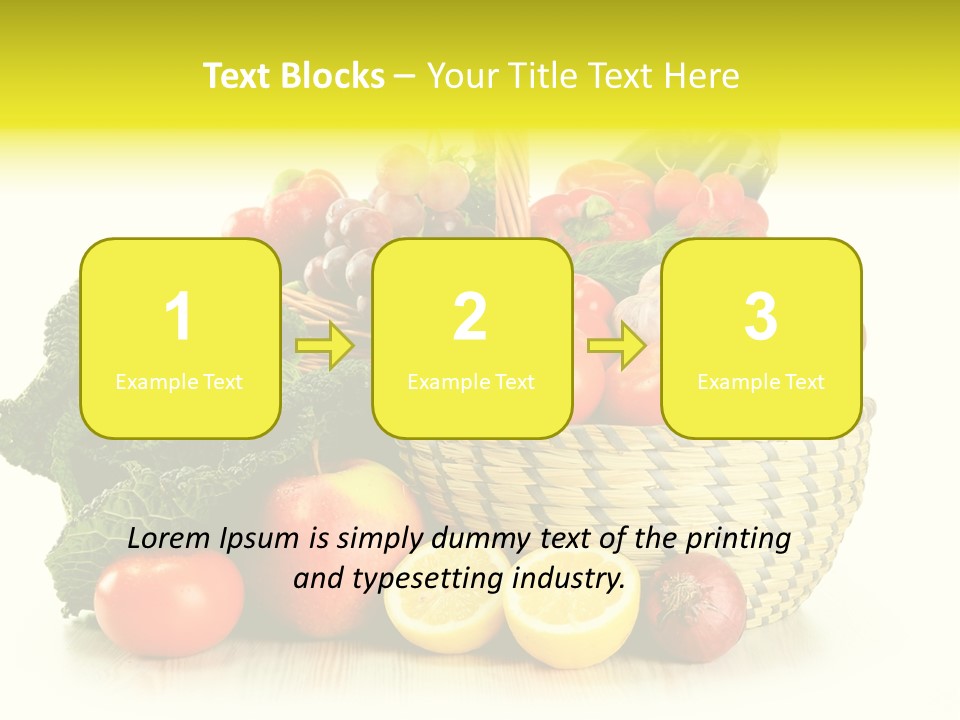 Nutrients Fresh Garlic PowerPoint Template