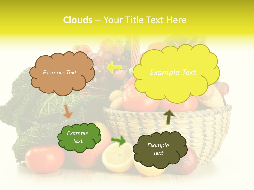 Nutrients Fresh Garlic PowerPoint Template