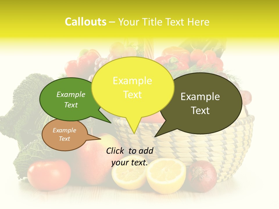 Nutrients Fresh Garlic PowerPoint Template