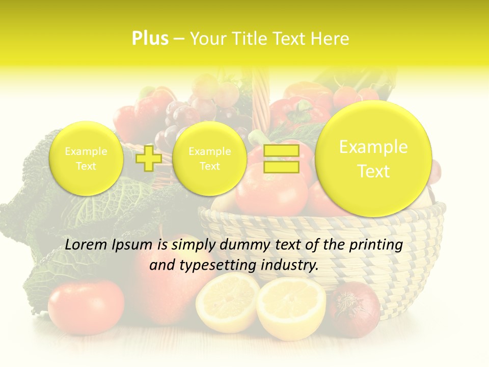 Nutrients Fresh Garlic PowerPoint Template