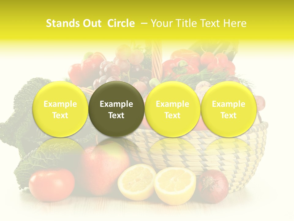 Nutrients Fresh Garlic PowerPoint Template