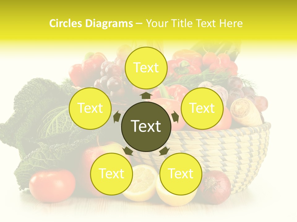 Nutrients Fresh Garlic PowerPoint Template