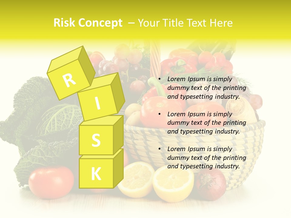 Nutrients Fresh Garlic PowerPoint Template