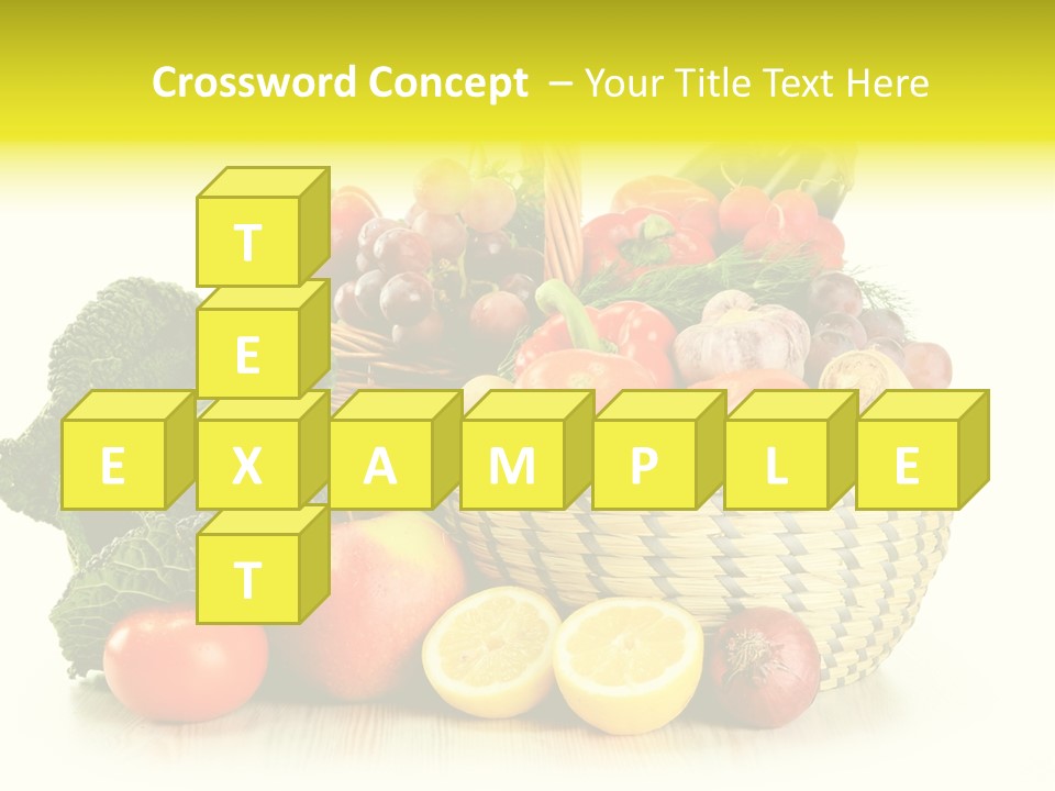 Nutrients Fresh Garlic PowerPoint Template