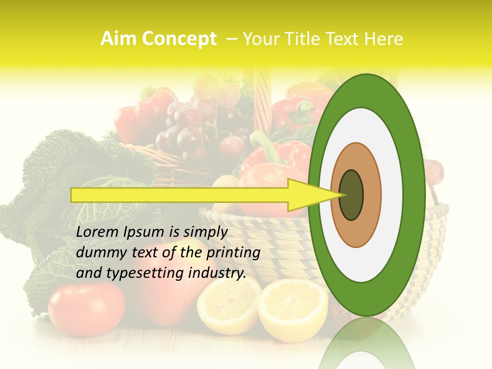 Nutrients Fresh Garlic PowerPoint Template