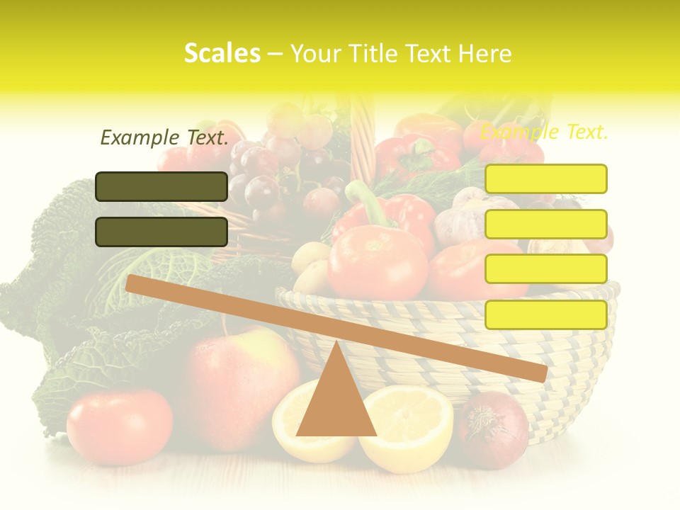 Nutrients Fresh Garlic PowerPoint Template
