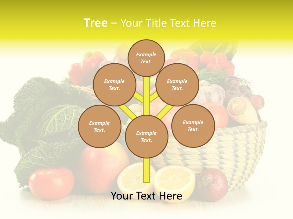Nutrients Fresh Garlic PowerPoint Template