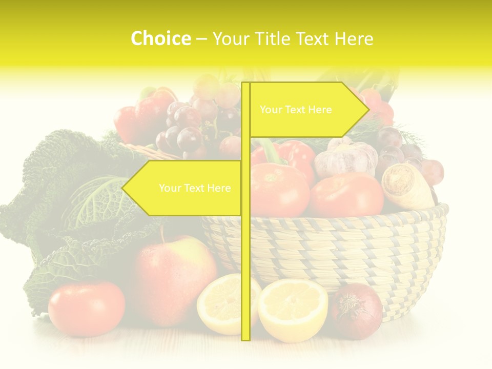 Nutrients Fresh Garlic PowerPoint Template