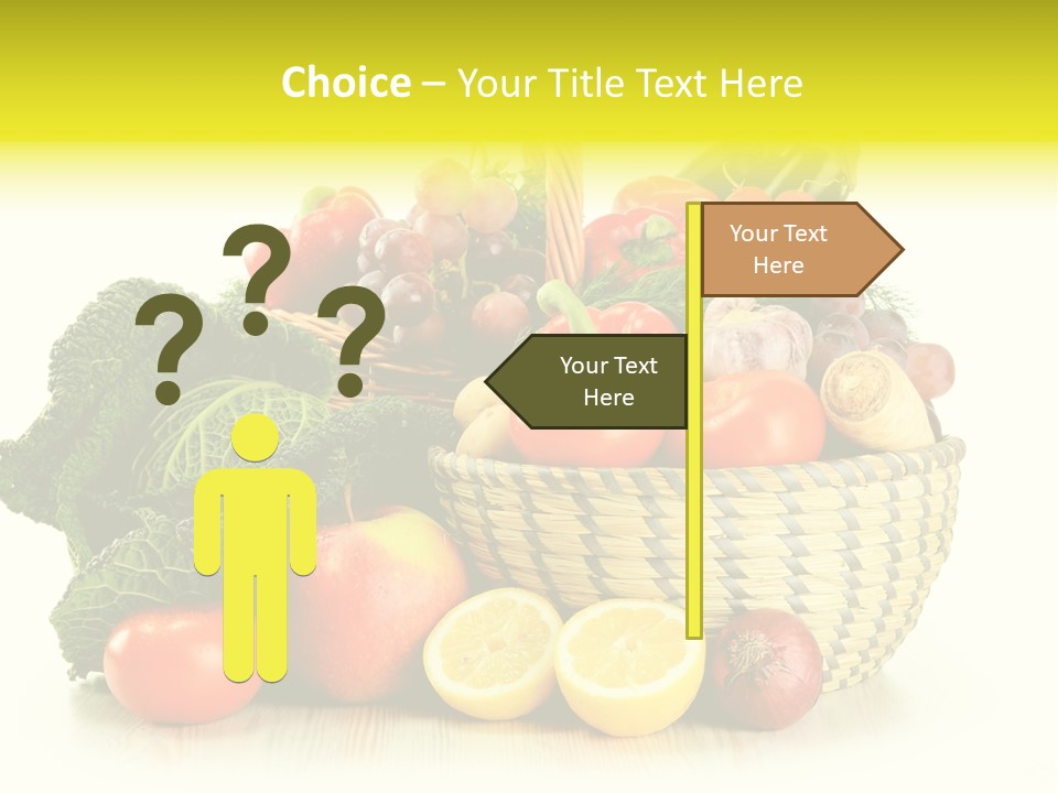 Nutrients Fresh Garlic PowerPoint Template