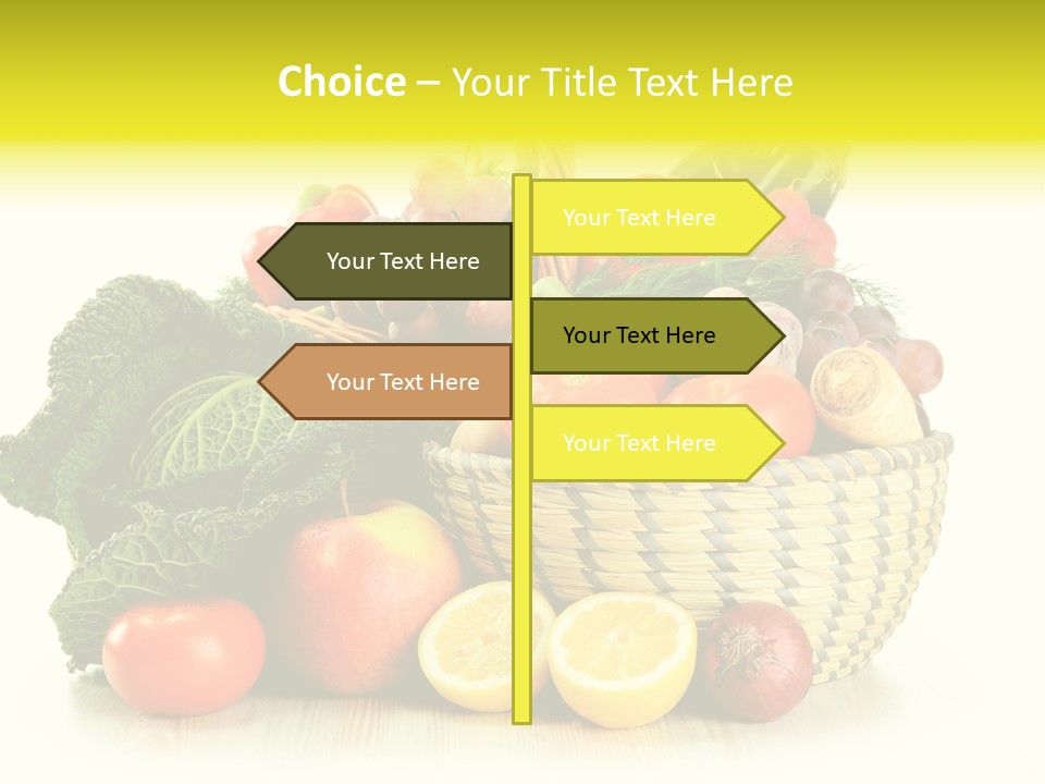 Nutrients Fresh Garlic PowerPoint Template