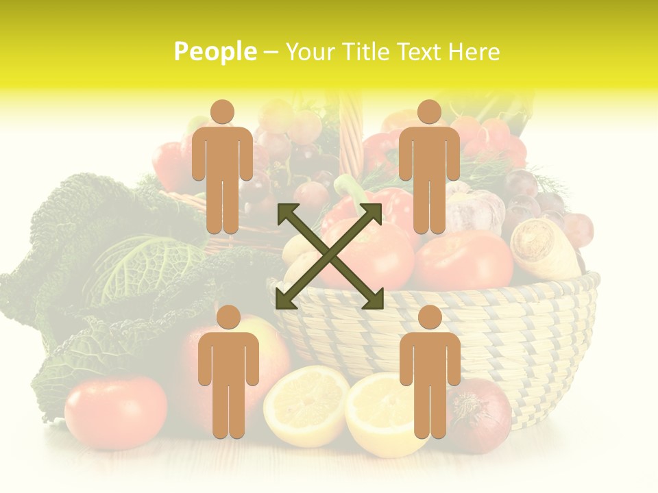 Nutrients Fresh Garlic PowerPoint Template