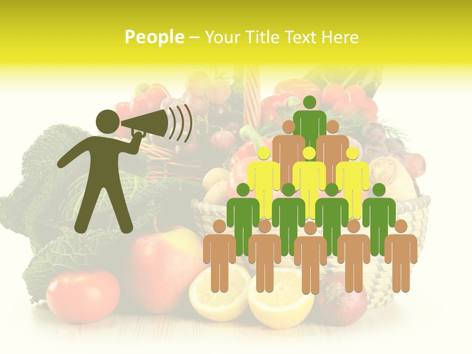 Nutrients Fresh Garlic PowerPoint Template