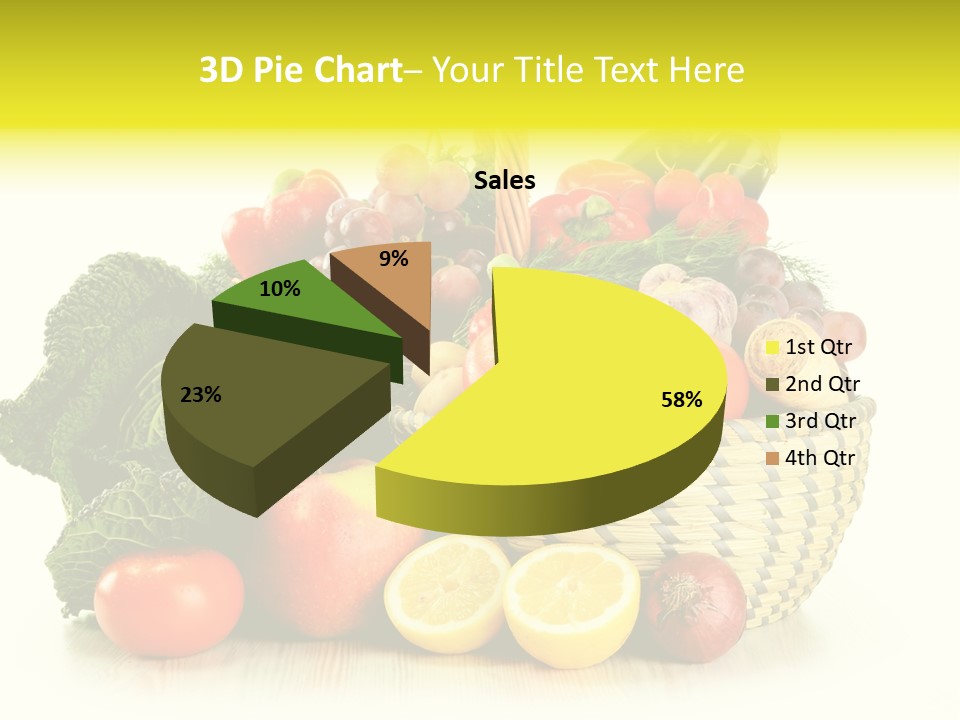 Nutrients Fresh Garlic PowerPoint Template