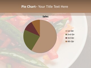 Healthy Sliced Vegetable PowerPoint Template