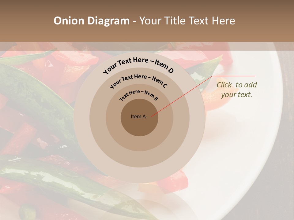 Healthy Sliced Vegetable PowerPoint Template