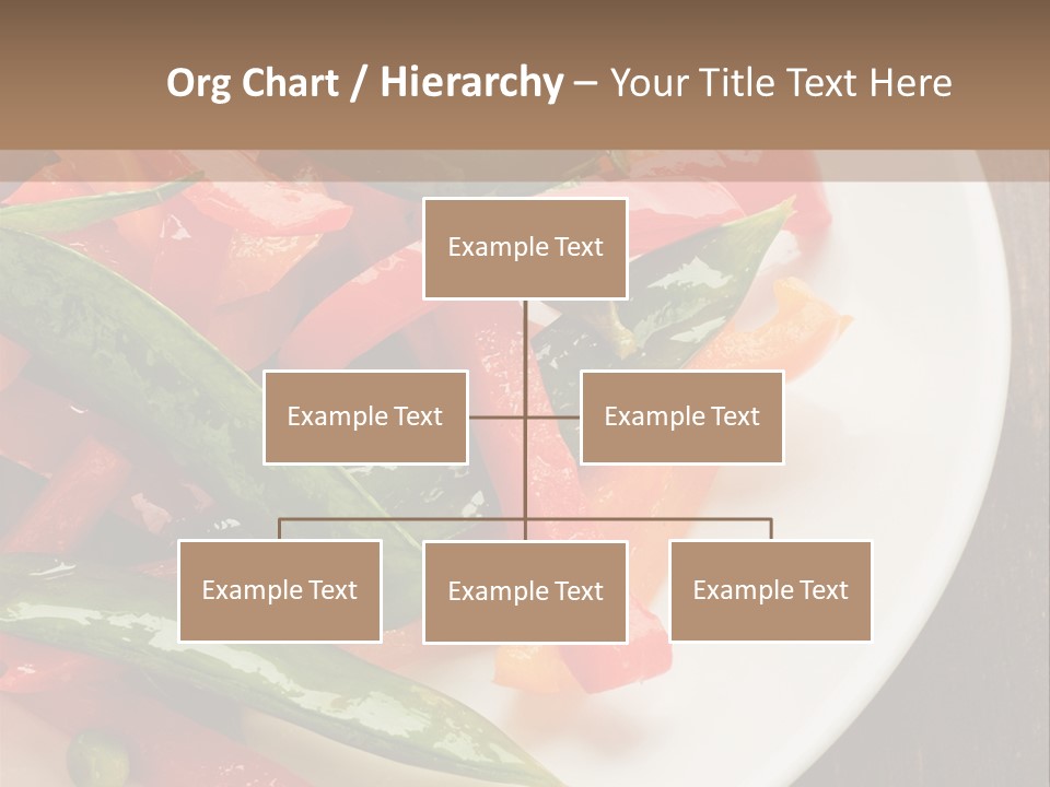 Healthy Sliced Vegetable PowerPoint Template