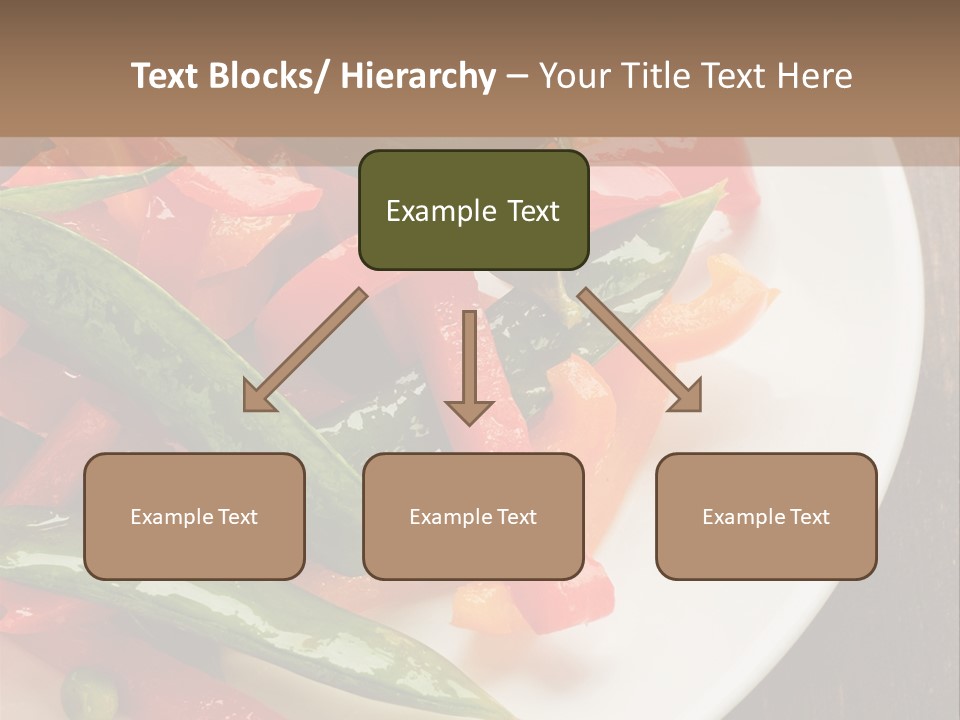 Healthy Sliced Vegetable PowerPoint Template