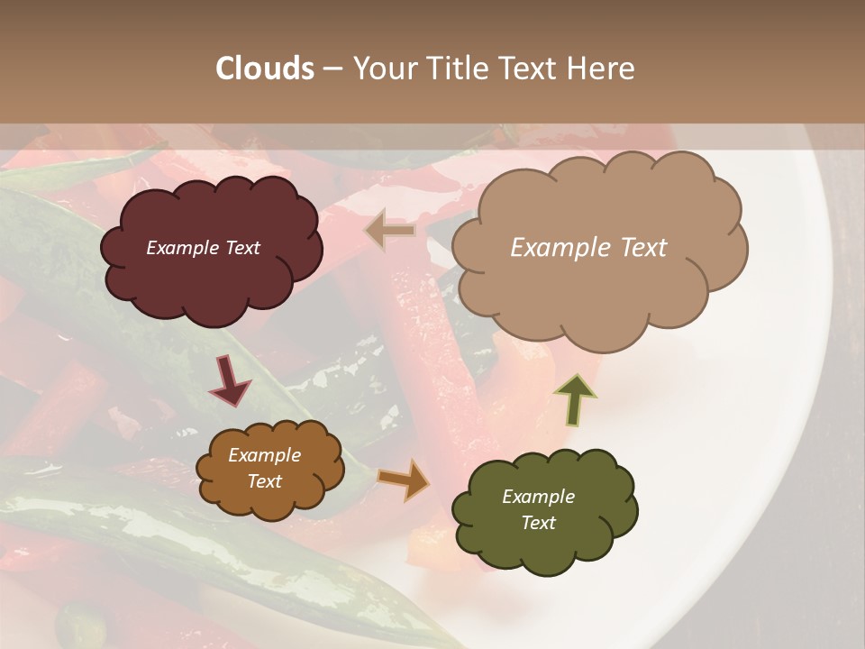 Healthy Sliced Vegetable PowerPoint Template