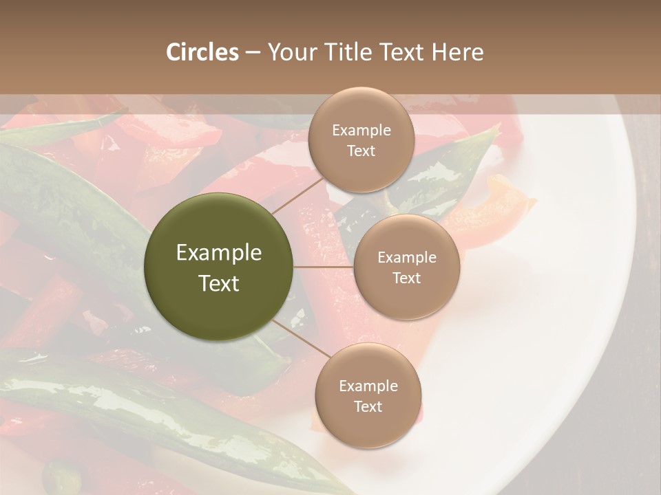 Healthy Sliced Vegetable PowerPoint Template
