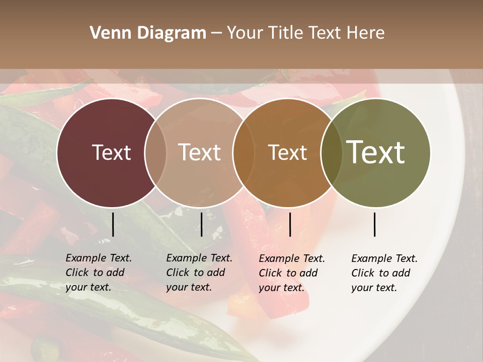 Healthy Sliced Vegetable PowerPoint Template