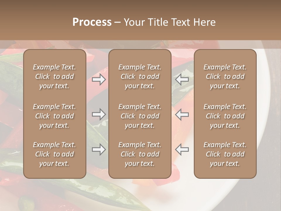 Healthy Sliced Vegetable PowerPoint Template