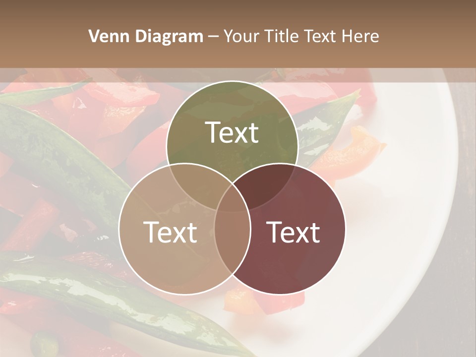 Healthy Sliced Vegetable PowerPoint Template