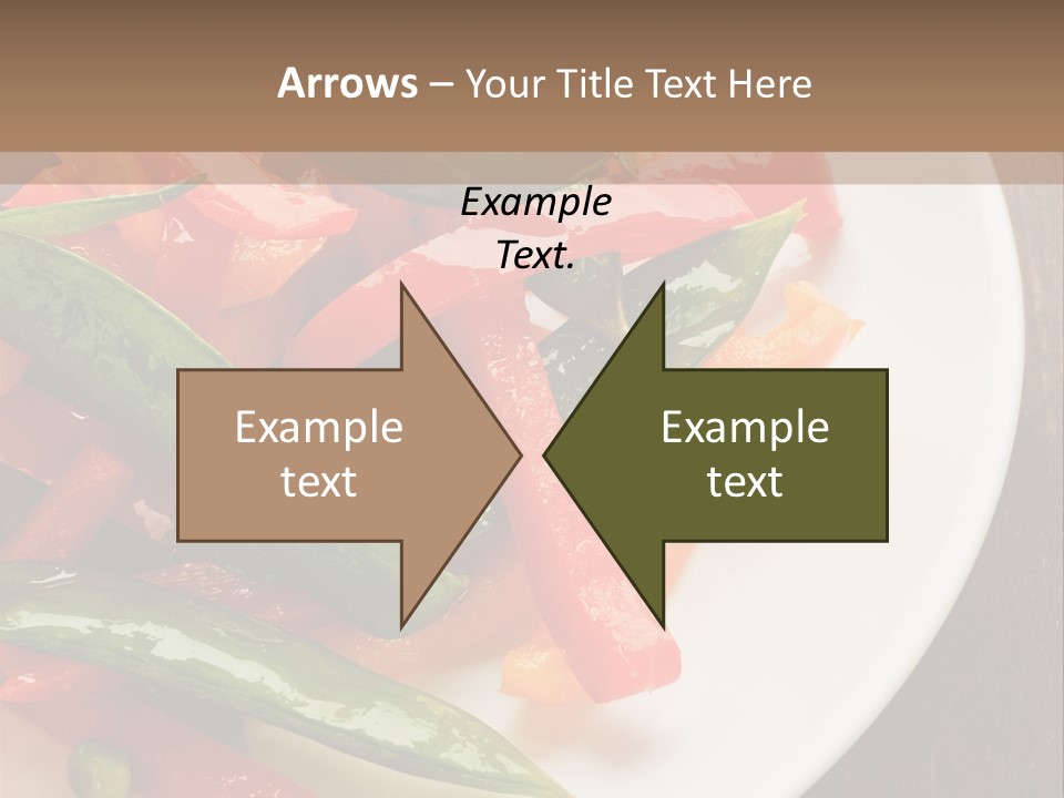 Healthy Sliced Vegetable PowerPoint Template